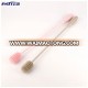 Latest style deep cleaning bacterial remover soft heat resistance silicone bottle brush