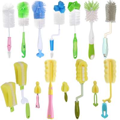 ZY-113 Long handle  bottle brush feeding bottle brush household cleaning accessories baby bottle